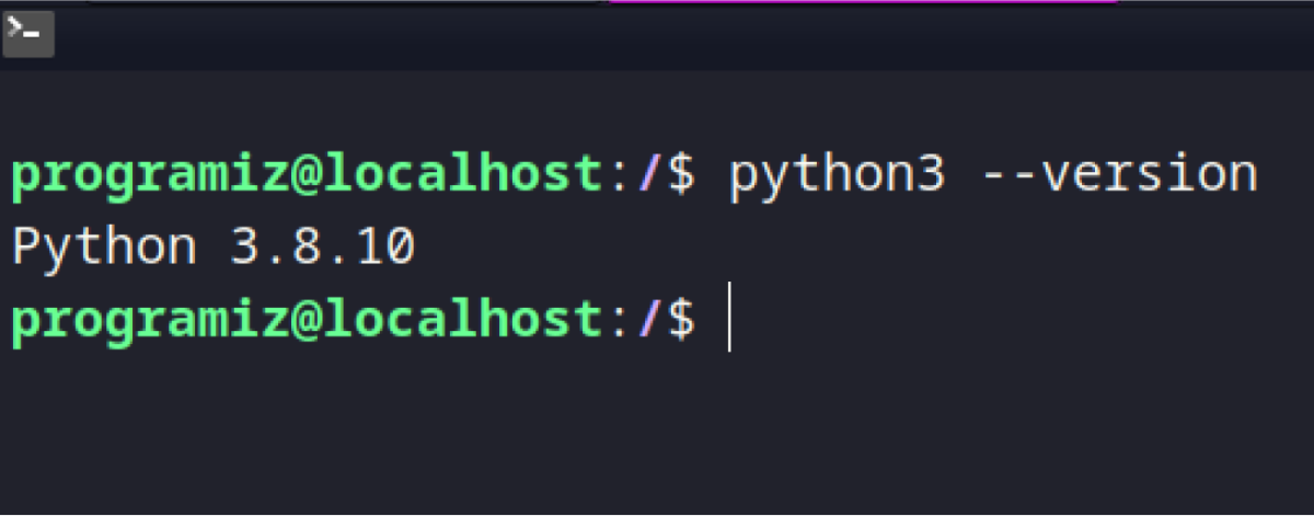 Linux uchun o'rnatishni tekshirish